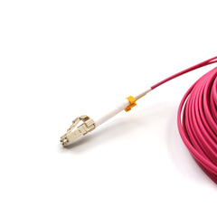 Fibermall製 LC/UPC-LC/UPC デュプレックス マルチモード 光パッチケーブル(3.0mm、LSZH、OM4)