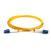 Fibermall製 LC/UPC-LC/UPC デュプレックス シングルモード 光パッチケーブル(3.0mm、PVC、OS2)