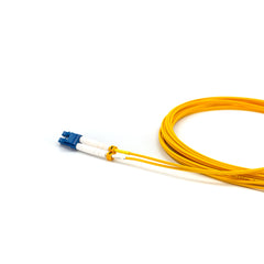 Fibermall製 LC/UPC-LC/UPC デュプレックス シングルモード 光パッチケーブル(3.0mm、PVC、OS2)