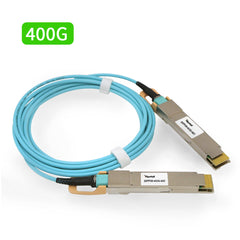 Fibermall製 QSFPDD-400G-AOC 5M アクティブオプティカルケーブル AOCケーブル 3年保証