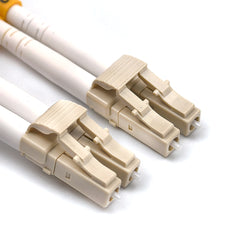 Fibermall製 LC/UPC-LC/UPC デュプレックス マルチモード 光パッチケーブル(3.0mm、LSZH、OM4)