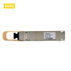 光モジュール Fibermall製 NVIDIA InfiniBand MMA4Z00-NS互換 OSFP 800G SR8光モジュール(PAM4 2x SR4 850nm 50m DOM Dual MPO-12/APC NDR MMF フィン付きトップ) 3年保証