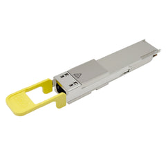QSFP112 光モジュール Fibermall製 QSFP112 400G DR4光モジュール(PAM4 1310nm 500m DOM MPO-12/APC NDR SMF フラットトップ) Nvidia MMS1X00-NS400互換