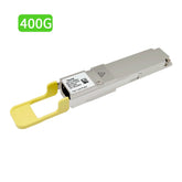 QSFP112 光モジュール Fibermall製 QSFP112 400G DR4光モジュール(PAM4 1310nm 500m DOM MPO-12/APC NDR SMF フラットトップ) Nvidia MMS1X00-NS400互換