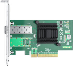 INTEL互換性製品 X520-10G-1S-X8 10Gb PCI-E NICネットワークカード シングルSFP+ポート イーサネット ネットワーク アダプター 1年保証