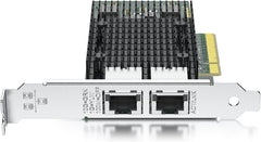 INTEL互換性製品 X540-10G-2T-X8 10Gb Dual RJ45 PCle X8 NIC デュアルポート イーサネット ネットワーク アダプター 1年保証