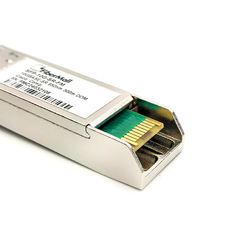 光モジュール Fibermall製 10GBASE-SR SFP+ 光モジュール 850nm 300m DOM LCデュプレックス MMF 3年保証