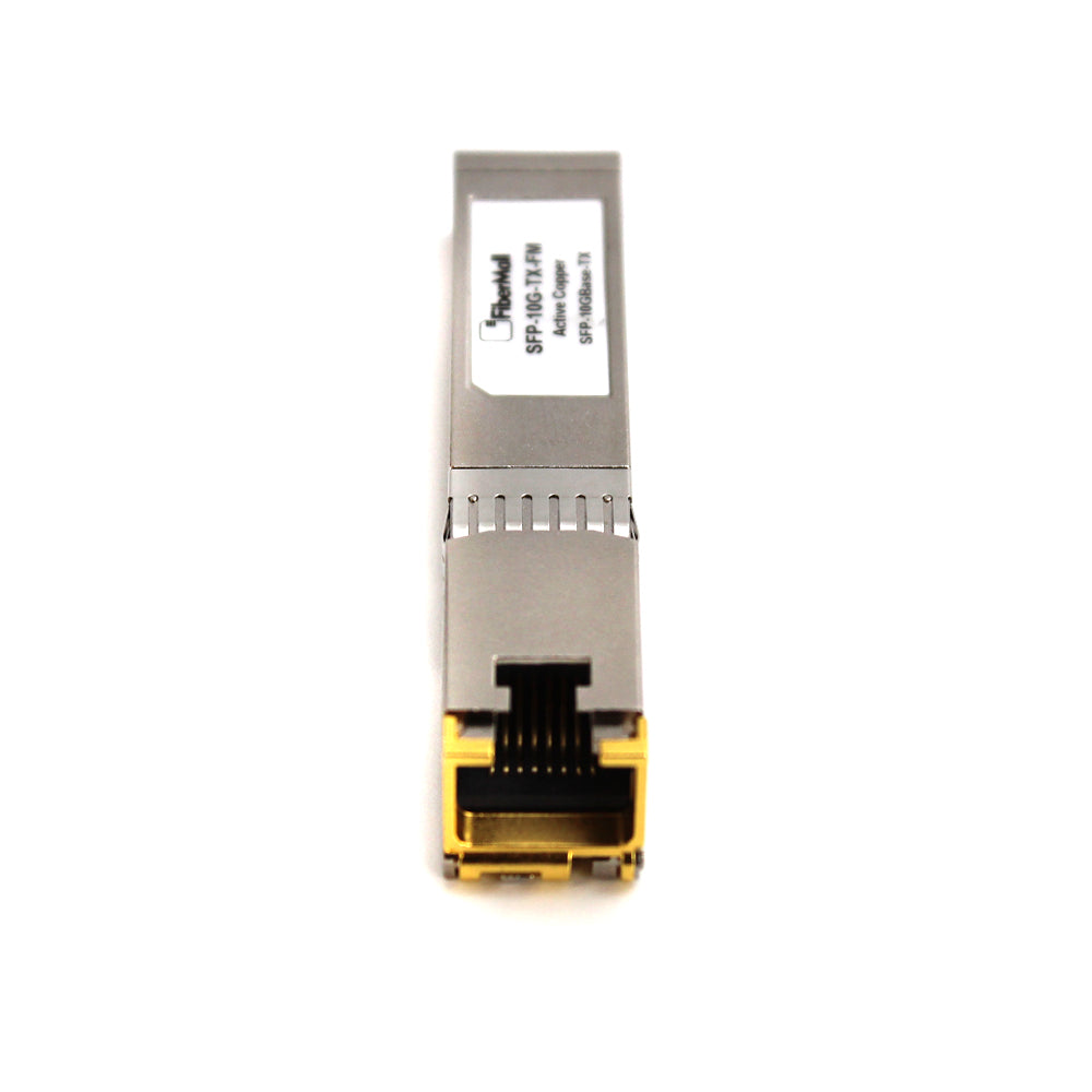 光モジュール Fibermall製 10GBASE-T SFP+光モジュール 銅製 RJ-45 30m  3年保証