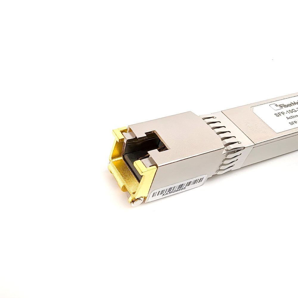 光モジュール Fibermall製 10GBASE-T SFP+光モジュール 銅製 RJ-45 30m  3年保証