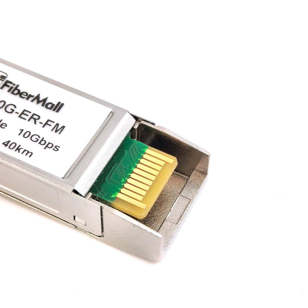 光モジュール Fibermall製 10GBASE-ER SFP+ 光モジュール 1550nm 40km DOM LCデュプレックス SMF 3年保証