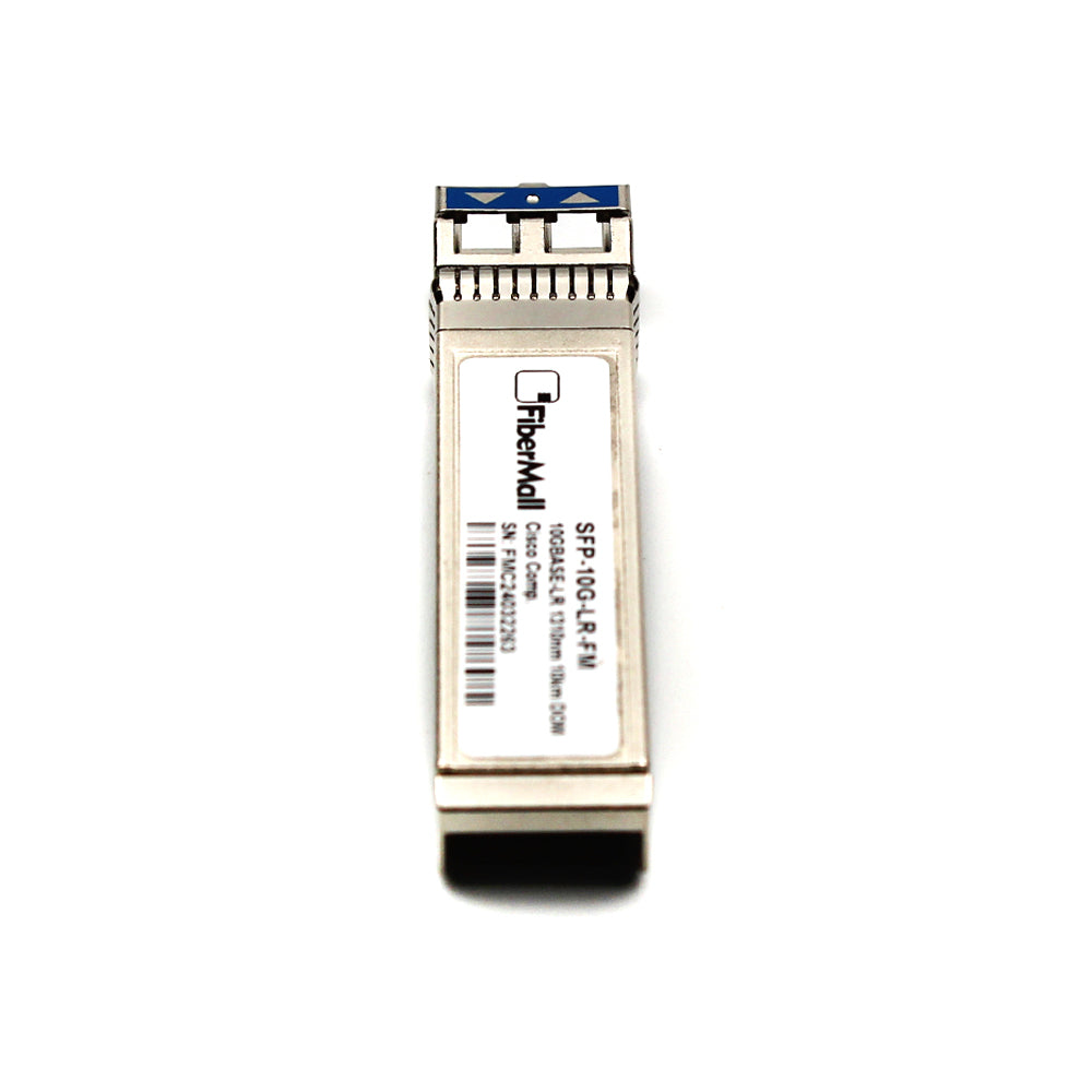 光モジュール Fibermall製 10GBASE-LR SFP+ 光モジュール(1310nm 10km DOM LCデュプレックス SMF) 3年保証