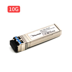 光モジュール Fibermall製 10GBASE-LR SFP+ 光モジュール(1310nm 10km DOM LCデュプレックス SMF) 3年保証