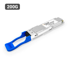 光モジュール Fibermall製 200GBASE-FR4 QSFP56光モジュール(1310nm 2km DOM LCデュプレックス SMF) 3年保証