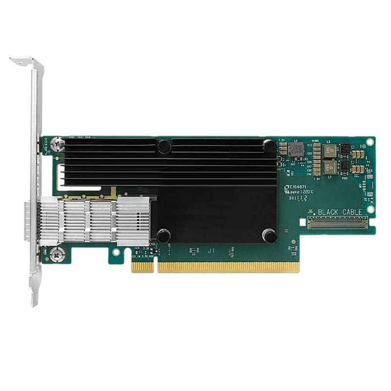 NVIDIA Mellanox MCX653105A-HDAT ConnectX-6 VPI Single Port HDR 200Gb/s InfiniBand & Ethernet Adapter Card PCIe 3.0/4.0 x16 シングルポート QSFP56 トール ブラケット 1年保証