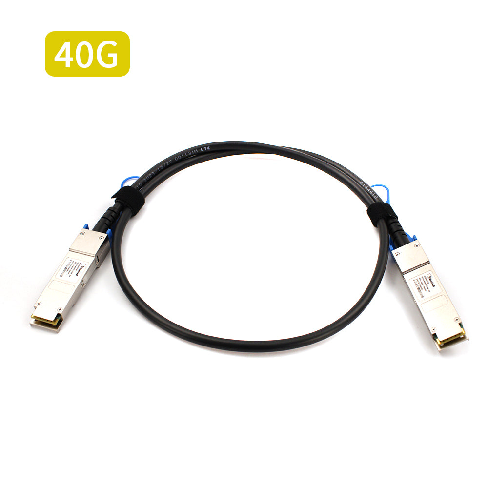 Fibermall製 40G HP H3C互換 QSFP+パッシブダイレクトアタッチ銅製ケーブル DAC 3年保証