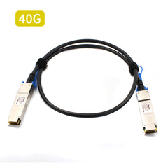 Fibermall製 40G QSFP+パッシブダイレクトアタッチ 銅製ケーブル(DAC) 3年保証