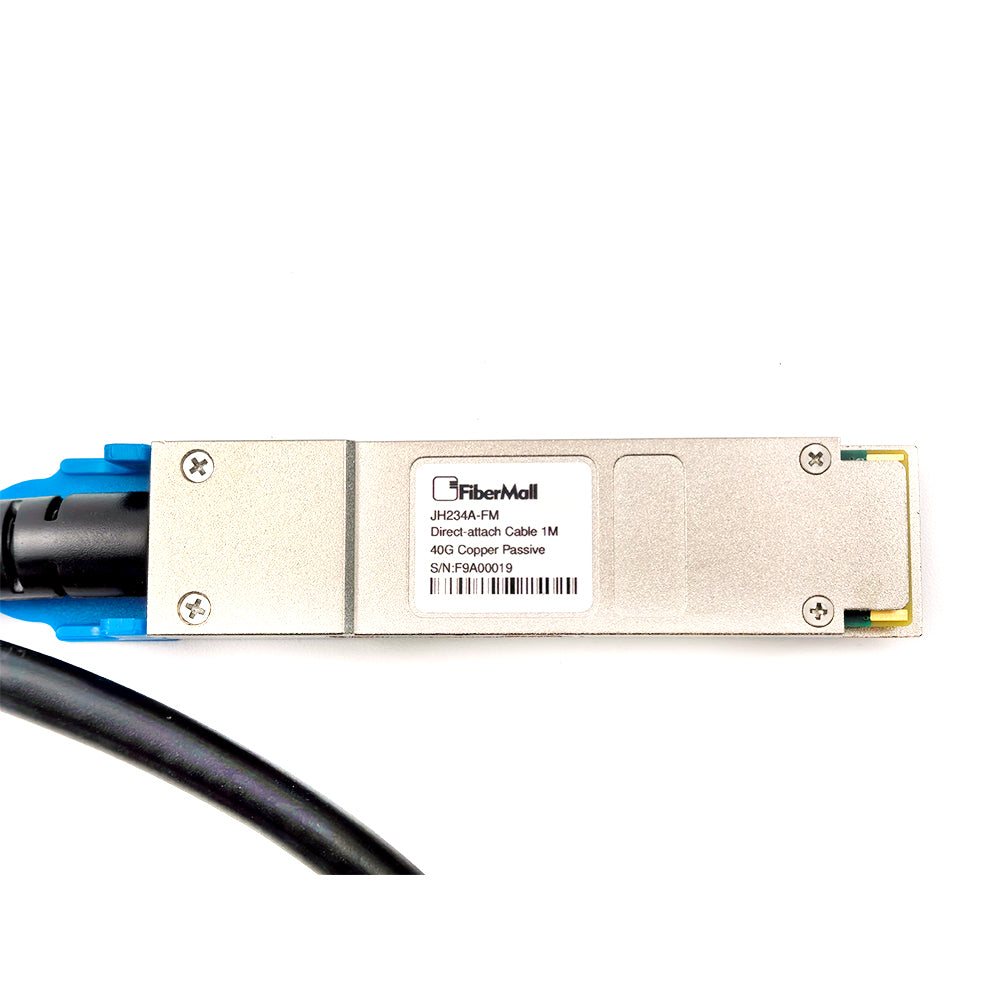 Fibermall製 40G HP Aruba互換 QSFP+パッシブダイレクトアタッチ銅製ケーブル(DAC) 3年保証