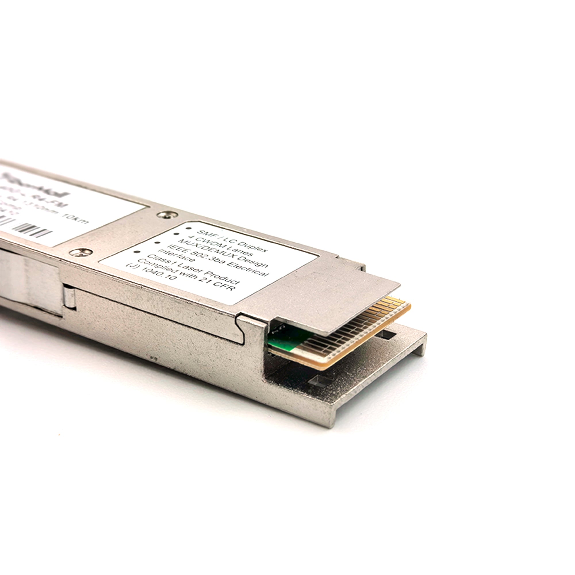 光モジュール Fibermall製 JH232A HPE Aruba互換 40GBASE-LR4 QSFP+光モジュール(1310nm 10km DOM LCデュプレックス SMF) 3年保証