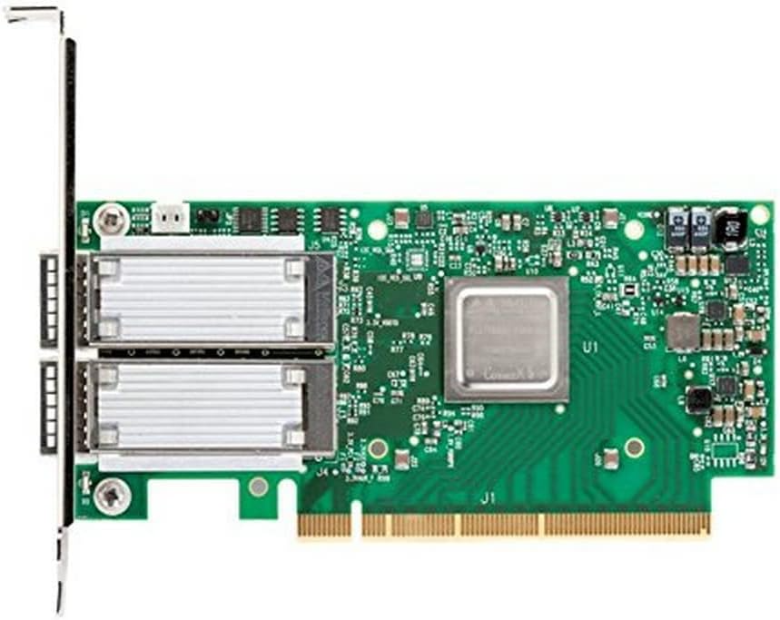 NVIDIA Mellanox MCX556A-ECAT ネットワークアダプター ConnectX-5 VPI Adapter Card EDR IB (100Gb/s) and 100GbE Dual-Port QSFP28 PCIe3.0 x16 RoHS 1年保証