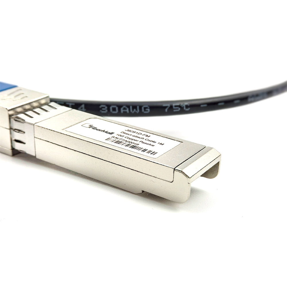 Fibermall製 10G HP Aruba 互換 SFP+パッシブダイレクトアタッチ銅製Twinaxケーブル(DAC) 3年保証