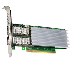 INTEL E810-CQDA2 QSFP28 100GbE PCIe 4.0x16 デュアルポート イーサネット ネットワーク アダプター トール＆ショートブラケット 1年保証