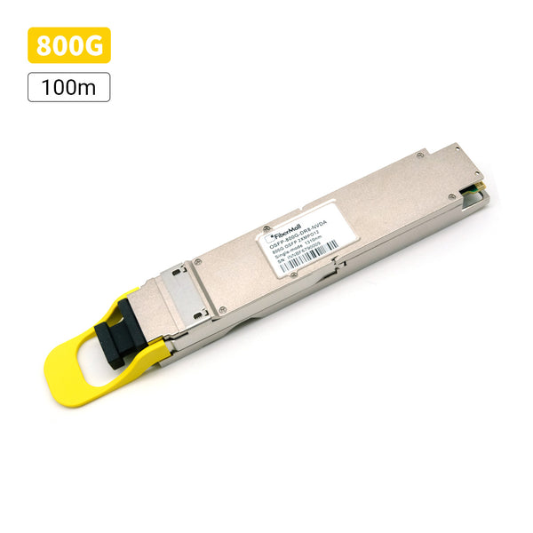 光モジュール Fibermall製 NVIDIA InfiniBand MMS4X00-NS互換 OSFP