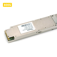 光モジュール Fibermall製 NVIDIA InfiniBand MMA4Z00-NS互換 OSFP 800G SR8光モジュール(PAM4 2x SR4 850nm 50m DOM Dual MPO-12/APC NDR MMF フィン付きトップ) 3年保証