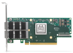 NVIDIA Mellanox MCX653106A-ECAT ConnectX®-6 VPI InfiniBand Adapter Card 100Gb/s (HDR100 EDR IB and 100GbE)  デュアルポート QSFP56 PCIe4.0x16 トール ブラケット 1年保証