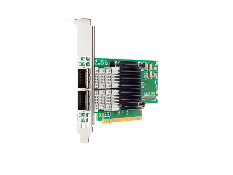 NVIDIA Mellanox MCX653106A-HDAT ConnectX-6 VPI InfiniBand & Ethernet Adapter Card デュアルポート QSFP56 HDR IB 200Gb/s 200GbE  PCIe 3.0/4.0 x16 トール ブラケット 1年保証